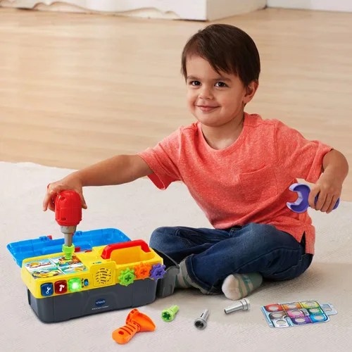 Vista 4 de VTech Caja de herramientas para taladrar y aprender