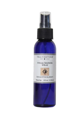 Vista 15 de Travertine Spray de ducha de vapor de spa, eucalipto, 2 onzas.