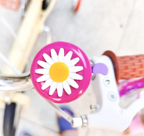 Vista 7 de Kit de accesorios de bicicleta para niñas, accesorios de bicicleta para niños, cuentas de radios de rueda de bicicleta, cinta de borla, campana