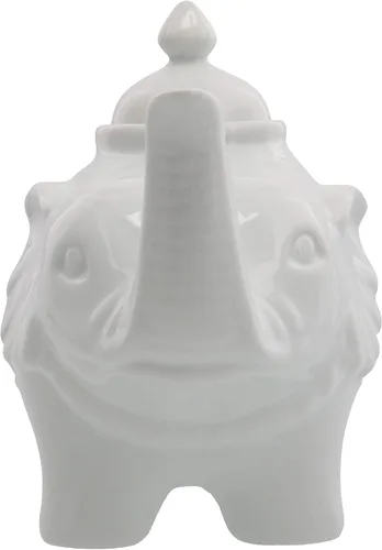 Vista 2 de BIA Cordon Bleu Tetera elefante de 28 onzas, color blanco (901194S1SIOC)