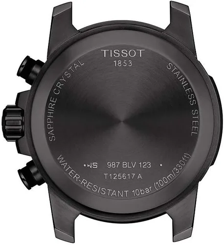 Vista 3 de Tissot Mens Supersport Chrono Stainless Steel Casual Watch