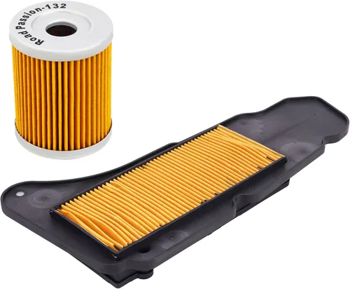 Vista 3 de Road Passion 5RU-14451-30 Filtro de aire 5RU1344000000 Reemplazo del filtro de aceite para YAMAHA YP400 X-Max 400 2013-2019/YP400 MAJESTY 400