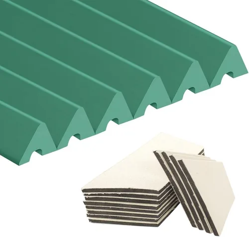 Vista 9 de Scott Edward Billiards K66 - Cojines de goma para riel de mesa de billar (juego de 6), accesorios de repuesto para parachoques, 7/8/9 pies y fundas