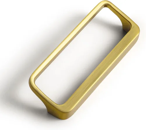 Vista 7 de Goo-Ki - Tiradores para armario de latón antiguo con centros de agujero de 0.6" (16MM), tiradores retro de aleación de zinc para cajones, armarios