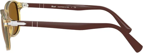 Vista 4 de Persol PO3234S - Gafas de sol cuadradas Rayas marrónamarilloverde