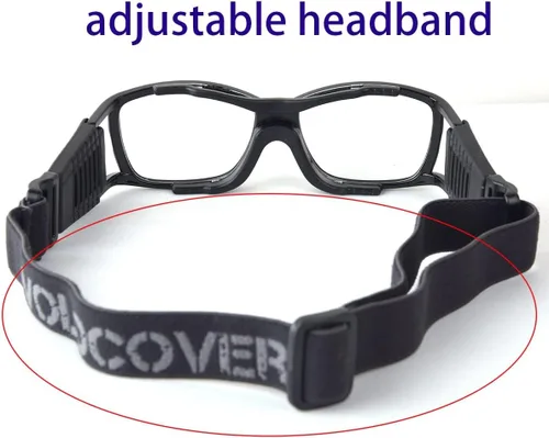 Vista 4 de Unisex Deportes Gafas Baloncesto Fútbol Gafas Protectoras Absorción de Choques Correa Ajustable