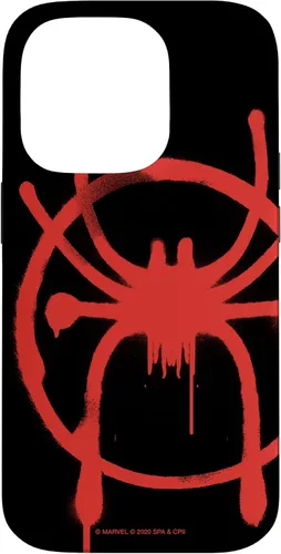 Vista 17 de Marvel Carcasa para iPhone 17 de Miles Morales Icon de Spider-Man Into The Spider-Verse