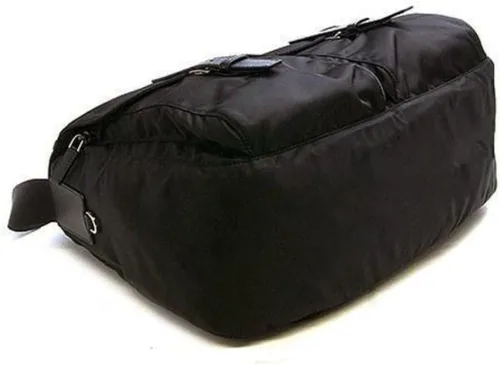 Vista 4 de Prada 1BD738 - Bolso bandolera unisex de nailon, color negro