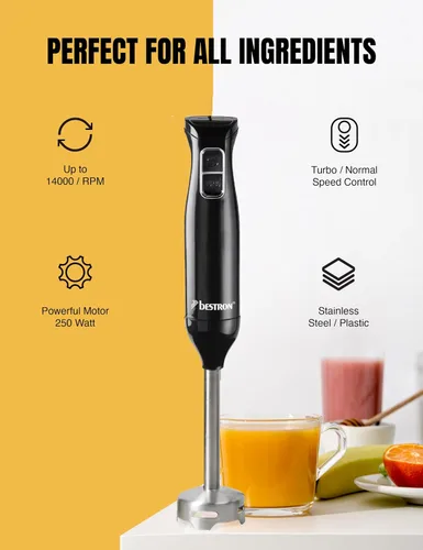 Vista 5 de Bestron ASM250Z Hand mixer, Black