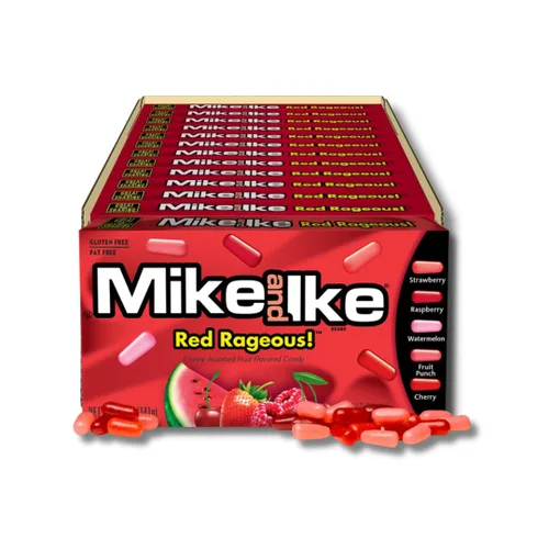 Vista 8 de Mike & Ike - Paquete de 12 - Berry Blast - Cajas de cine de 4.25 onzas