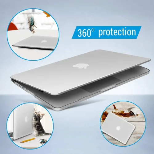 Vista 57 de IBENZER - Compatible con Funda para MacBook Pro de 13 Pulgadas 2015 2014 2013 Finales 2012 A1502 A1425, Carcasa Rígida con Cubierta para Teclado