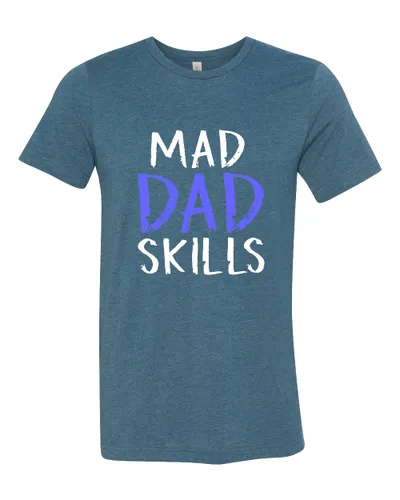 Vista 2 de Mad Dad Skills Shirt, Funny Dad Shirt, Fathers Day Shirt, Fathers Day Gift, Dada Shirt, Papa Shirt, Father Shirt, Daddy Shirt, Best Dad Tee