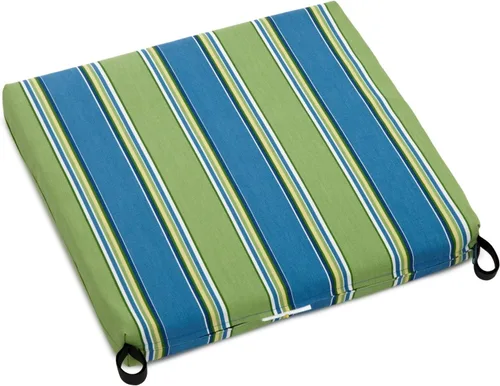 Vista 15 de Blazing Needles Cojín para silla de exterior, 20" x 19", Alenia Pompeya
