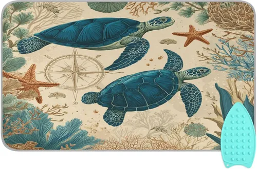 Vista 11 de Alfombrilla de planchar roja con bandera estadounidense para mesa, portátil, para lavadora, secadora, encimera, viajes Bandera Americana Águila