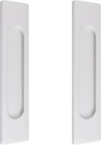 Vista 21 de MOROBOR Tiradores de puerta corredera ovalados autoadhesivos de 7.087 in, 2 manijas de aleación de aluminio sin perforaciones para puertas Bronce