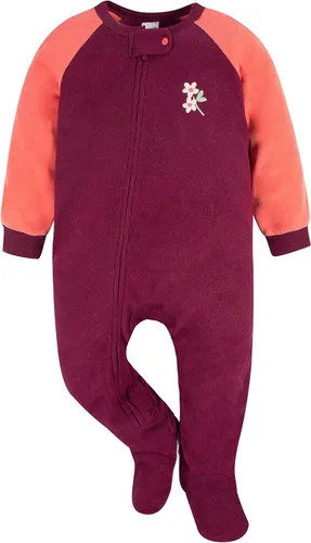 Vista 3 de Gerber Pijama de forro polar resistente al fuego, para niña pequeña, 2