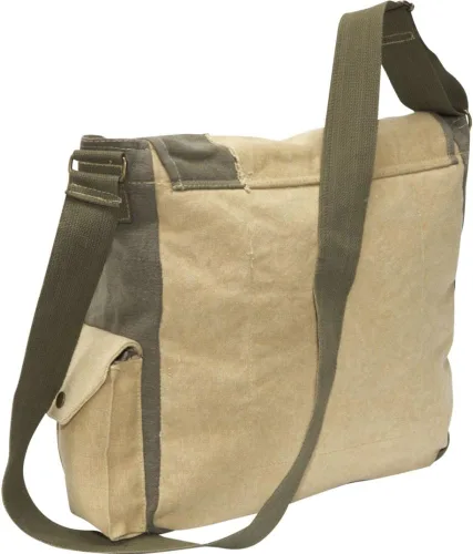 Vista 3 de Rothco Vintage Canvas Two-Tone Imprinted Map Bag