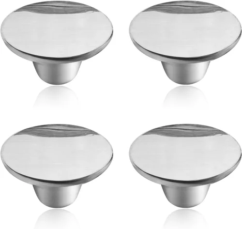 Vista 8 de Uenhoy 4 pomos de repuesto para horno holandés de acero inoxidable para horno holandés Le Creuset, Aldi, Lodge y otros hornos holandeses esmaltados
