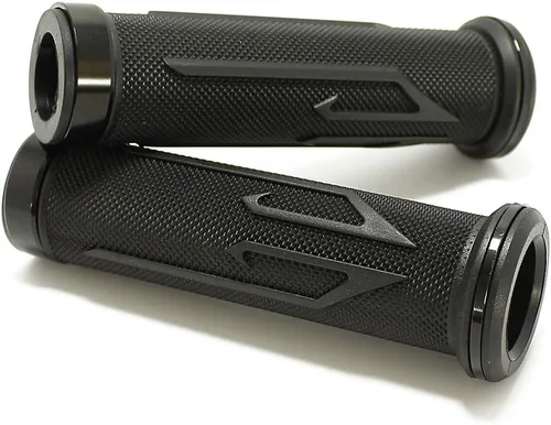 Vista 2 de Black Motorcycle 7/8" Hand Grips Handle BAR Gel for Yamaha YZF 600 R1 R1M R6 R6S(Red)