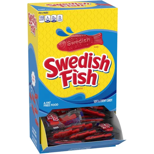 Vista 14 de Golosina Swedish Fish, paquetes individuales, 0.21 onzas