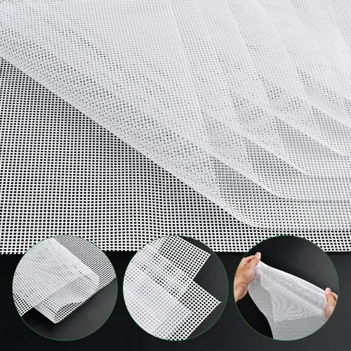 Vista 3 de Paquete de 20 hojas cuadradas de deshidratador de silicona (13.8 x 13.8 pulgadas), forros antiadherentes y alfombrillas deshidratadoras