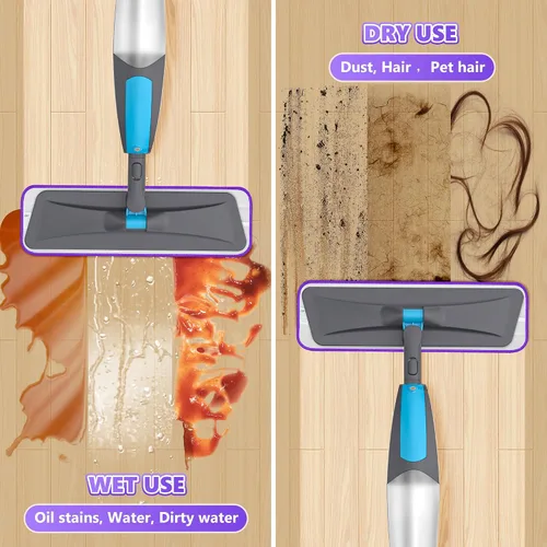 Vista 4 de BPAWA 4 almohadillas de microfibra de repuesto reutilizables para Swiffer