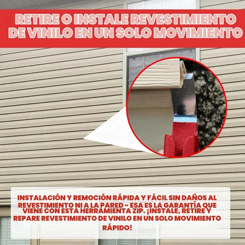 Vista 5 de TonGass Herramienta de extracción de revestimiento de vinilo de 7 pulgadas con mango extra largo, herramienta de instalación y extracción de vinilo