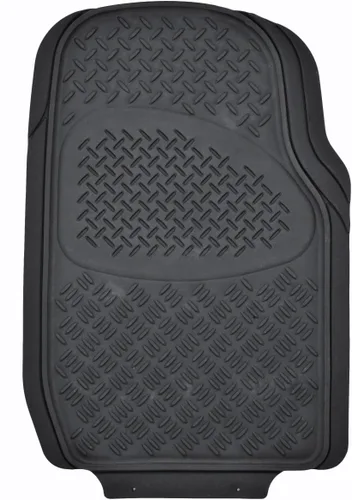 Vista 2 de BDK Auto MT-713-BK: Estera de PVC 3Pc/Diamante Negro