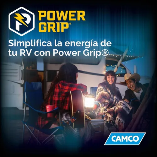 Vista 6 de Cable de alimentación eléctrica, de Camco, 55191, 25 pulgadas, de PowerGrip, con mango, 30 Amp