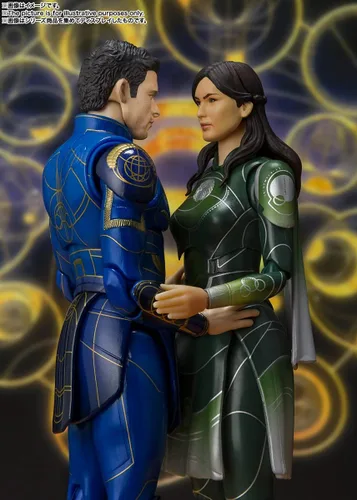 Vista 10 de Bandai Spirits S.H. Figuarts Marvel Eternal Ecaris, Aprox. 5.9 pulgadas (5.906 in), PVC y ABS Figura de acción pintada