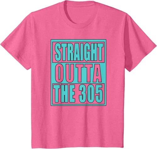 Vista 13 de Miami Straight Outta The 305 Funny South Florida Fan - Camiseta