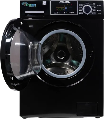 Vista 6 de 1.6 cu.ft. CONVERTIBLE Compact Combo Washer Dryer with Pet Cycle (Black)