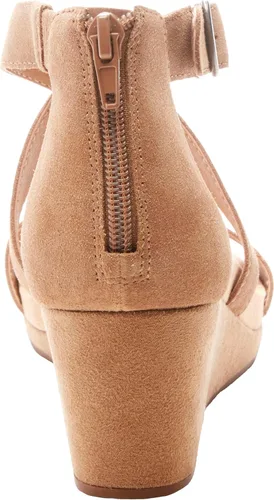 Vista 4 de Lucky Brand Sandalias de cuña Kenadee para mujer