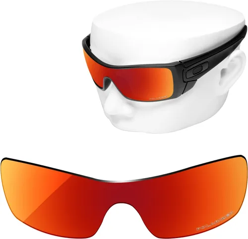 Vista 2 de OOWLIT Lentes de repuesto compatibles con Oakley Batwolf Sunglass