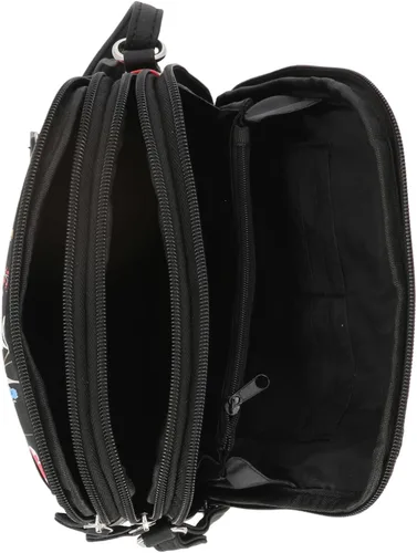 Vista 3 de Multisac Mini bandolera MultiSac North South con cremallera alrededor para mujer