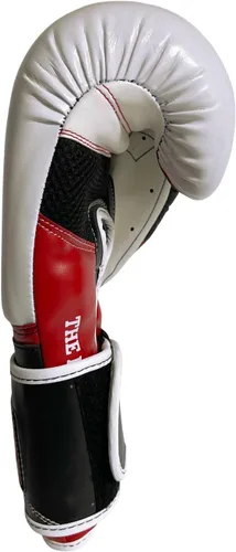 Vista 3 de Guantes de Boxeo de Sparring Ringside Bullet - Cuero Sintético de Alto Rendimiento para Boxeo, MMA, Muay Thai - Ajuste Seguro, Comodidad Ventilada
