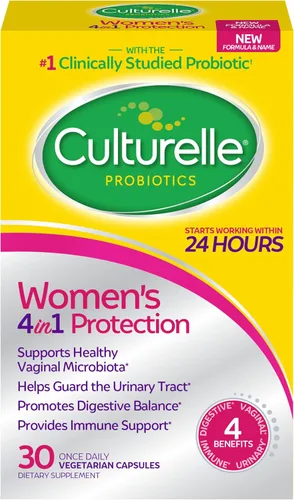 Vista 2 de Culturelle Probióticos 4 en 1 para mujeres para salud digestiva y vaginal con gomitas probióticas diarias para hombres y mujeres, salud digestiva