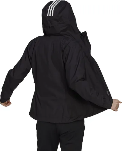 Vista 2 de adidas Chaqueta básica de 3 rayas Rainrdy para mujer
