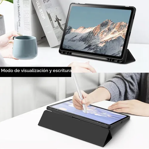 Vista 6 de JETech Funda para Samsung Galaxy Tab S10 Lite/S10 FE/S9 FE 10.9", color Negro