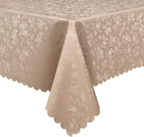 Vista 27 de Smiry Mantel cuadrado, mantel de vinilo resistente al agua, lavable, para cocina y comedor (azul bebé, 54 x 54 pulgadas)