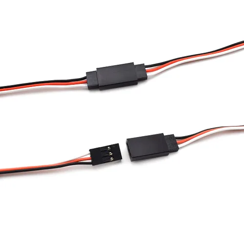 Vista 3 de SDTC Tech Cable de extensión servo macho a hembra de 3 pines para piezas de control remoto RC JR Futaba (3 tamaños)