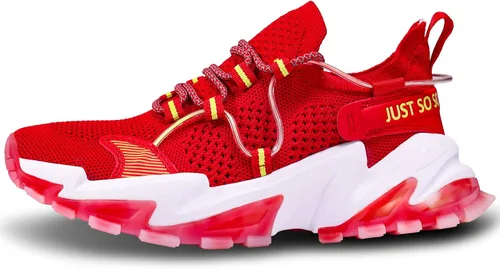 Vista 4 de AMLANG Tenis deportivos antideslizantes para mujer, transpirables, a la moda, para caminar y correr