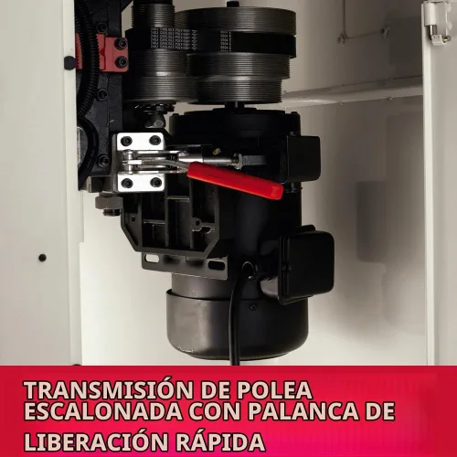 Vista 2 de JET Moldeadora de husillo 3-HP, 230V 1Ph (Modelo JWS-35X3-1)