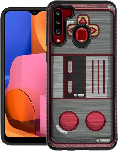 Vista 20 de CasesOnDeck - Funda de agarre compatible con Samsung Galaxy A21 y A21 [blindaje cepillado] Funda delgada y resistente, color negro mate