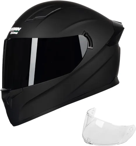 Vista 8 de Cascos de Motocicleta para Bicicleta de Calle de Cara Completa Casco de Motocicleta para Motocicleta para Adultos Cascos Aprobados por DOT, F-700