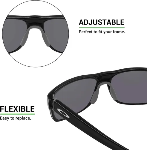 Vista 3 de Mryok Almohadillas de nariz de repuesto para Oakley Crossrange Crossrange R Shield Gafas de sol Crossrange Asian Fit - Opt