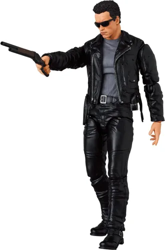 Vista 10 de Figura de acción Terminator T-800 T2 Ver. MAFEX