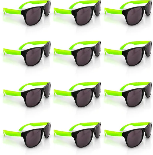 Vista 28 de Windy City Novelties Paquete de 12 gafas de sol retro