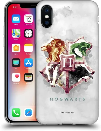 Vista 115 de Head Case Designs Funda de gel suave con licencia oficial de Harry Potter Gryffindor Deathly Hallows XVI [protección de grado militar] compatible