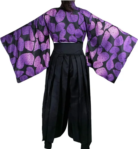 Vista 2 de MYYH Anime Kokushibou Cosplay Custome Kimono Uniforme